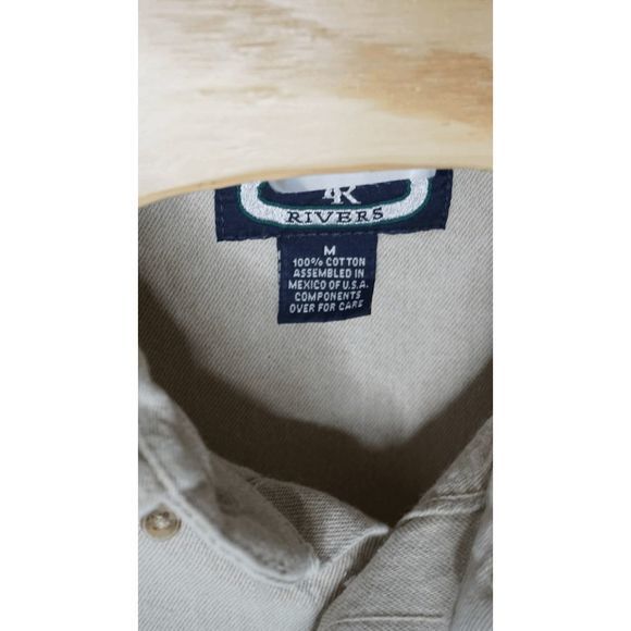 Disney Tan CMO "You Make Magic Happen" Long Sleeve Button Up Tinker Bell Size Md - Picture 4 of 6